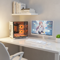 Gabinete para PC MicroATX con Panel Lateral de Vidrio Templado para Juegos, Precio al por Mayor, OEM, Pcooling