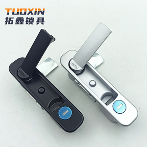 MS737 công nghiệp push button <span class=keywords><strong>Swing</strong></span> xử lý bảng điều khiển khóa chuyển đổi Tủ mùa xuân Khóa phân phối hộp cửa xử lý khóa - Product Image 5