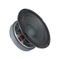 Altavoz de Rango Medio para Auto de 6.5 Pulgadas, Bobina Simple, 180W RMS, Sistema de Sonido Mejorado, 12V CC