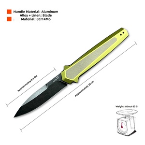 Couteau de poche pliant EDC, dureté 58-60HRC, vente en gros d'usine, couteau de découpe portable pour la randonnée en extérieur, le bricolage et la maison, idéal comme cadeau - Product Image 3
