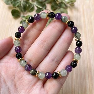 Natural <b>Bracelet</b> Colorful Glass <b>Beaded</b> Top Rated Healing Stone Tiered Pricing Policy Handmade Customization - Product Image 1