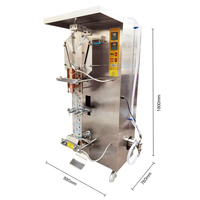 Machine de Production Automatique pour le Remplissage et le Conditionnement d'Eau Pure Potable en Sachet Plastique