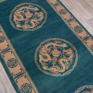 Tappeti da <span class=keywords><strong>corridoio</strong></span> annodati a mano per tappeti da <span class=keywords><strong>corridoio</strong></span> 100% con scala blu di seta - Product Image 3