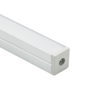 Profilé LED en aluminium en forme de U 10x10mm, série 6000, qualité supérieure, pour décorations, découpe, soudage, traitement, canal en alliage d'aluminium - Vente chaude
