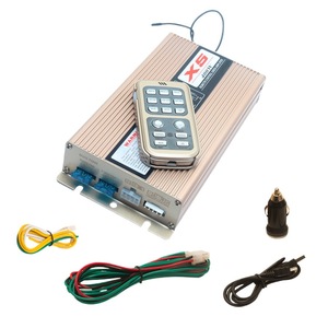 X5 400W Car <b>Alarm</b> Main Unit 12V Ignition Control <b>Wireless</b> Remote Gold - Product Image 5