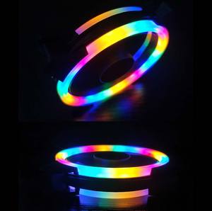 Ventola per Case PC COOLMOON OEM a Doppio Anello Fisso, Colore Fisso, Bassa Rumorosità, Molto Popolare, 120mm - Product Image 3