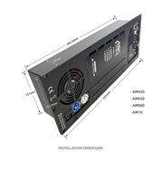 Module amplificateur de plaque AM450 450W haute efficacité classe D avec DSP pour enceintes actives