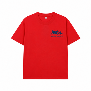 T-shirt personnalisé brodé pour hôpital vétérinaire avec logo silhouette chien et chat pour l'uniforme du personnel <span class=keywords><strong>de</strong></span> réception - Product Image 4