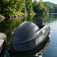 Kart électrique à grande vitesse à un seul pont, petit jet-boat, design élégant, jet-ski personnel avec moteur disponible à la vente