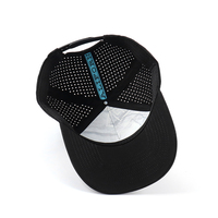 Casquettes ajustables pour hommes de qualité supérieure en tissu Oxford Dobby Camo à motif de fruits, logo de marque personnalisé, résistantes à l'eau, tissu perforé au laser