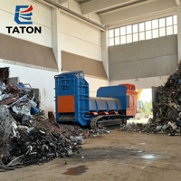 Effiziente Schwerlast-Hydraulikschrottpresse mit Schere, automatische SPS-Steuerung, Aluminiumlegierungsmotor für Recyclingzentren