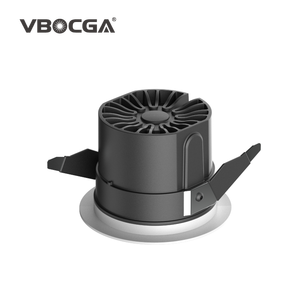 Hotel Project Antiglair <strong>Cob</strong> Lighting Round Recess Adjustable Ip20 <strong>Downlight</strong> <strong>Led</strong> 55mm 75mm Cut Out Ceiling Light - Product Image 6