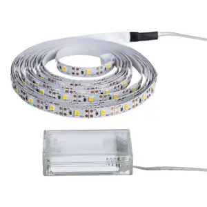 5V 2835 Warm white/white with infrared remote control cabinet Wardrobe RGB flexible Battery box strip light