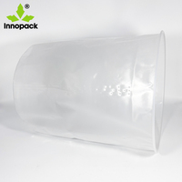 Doublure de baril de peinture jetable 10 L 20 L 25 L revêtement de seau jetable rigide antistatique Tambour en plastique Tambour en fer