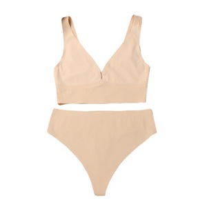 Ensemble <span class=keywords><strong>soutien</strong></span>-<span class=keywords><strong>gorge</strong></span> et culotte S-SHAPER pour femme, en Spandex et Nylon, design découpé au laser, <span class=keywords><strong>sans</strong></span> couture, <span class=keywords><strong>sans</strong></span> armatures, <span class=keywords><strong>soutien</strong></span>-<span class=keywords><strong>gorge</strong></span> à couvrance totale et string - Product Image 5