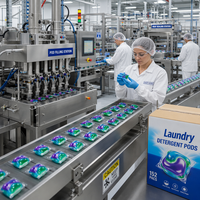 Capsules de lessive liquide, perles de lavage, dosettes de lessive, savon parfumé, lessive naturelle, dosettes de lessive 3 en 1