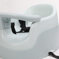 Chaise haute de salle à manger pour bébé 3-en-1 siège de bain pour bébé accessoires avec plateau auto-rangement