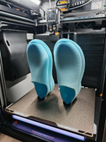 Chaussures de course souples et élastiques en résine TPU ABS, personnalisées, courbées en 3D, avec matériau élastique, chaussures de sport et de loisirs FDM 3D