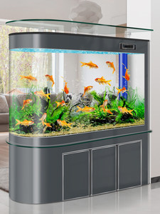 <span class=keywords><strong>Acquario</strong></span> a Testa di Proiettile per Soggiorno, <span class=keywords><strong>Acquario</strong></span> Domestico di Medie-Grandi Dimensioni, Nuovo Modello 2026, Schermo Divisorio Intelligente Senza <span class=keywords><strong>Acqua</strong></span> in Vetro - Product Image 5