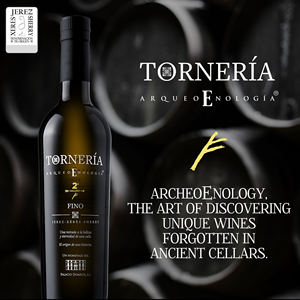 Vino Fortificado Seco FINO TORNERIA Sherry 500ml, 100% Palomino, 15 Años de Añejamiento, Hecho en España, Ideal para Aperitivo - Product Image 5