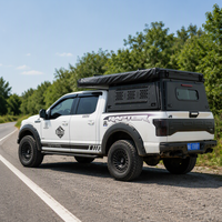 Nouvelle conception 2026 : auvent rigide léger en aluminium expansé pour camionnettes, modèle moderne pour pick-up