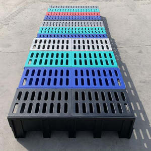 제조 공원 주유소 트렌치 커버 거터 커버 드레인 폴리머 복합 격자 커버 플레이트 - Product Image 6