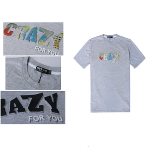 Nuovo disegno strano prodotto 3D bump goffratura temperatura del cambiamento di colore t shirt magia modello di colore che cambia Tshirt t degli uomini della camicia - Product Image 3