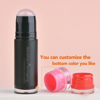 Contenant vide de 6g pour stick de blush à poussoir, emballage de fond de teint avec logo personnalisé