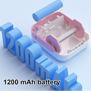X B3 แบบพกพาโปร่งใสเครื่องพิมพ์ฉลากความร้อน 200DPI ไร้หมึกบลูทูธเครื่องทำสติกเกอร์ 1200mAh ชาร์จใหม่ได้หลายสี - Product Image 6