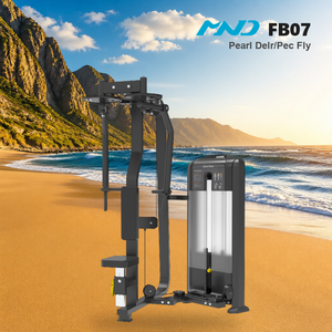 Macchina Avanzata per Allenamento <span class=keywords><strong>Pettorali</strong></span> Super Pec Fly MND FB07 per Palestre Commerciali e Studi Fitness di Livello Professionale - Product Image 1