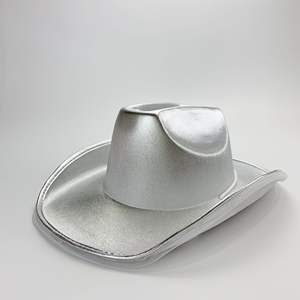 Chapeau lumineux LED coloré chapeau de <span class=keywords><strong>cowboy</strong></span> adulte pour les chapeaux de costume de fête de noël d'halloween - Product Image 2