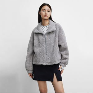 Noir pour agneau <span class=keywords><strong>Trench</strong></span> chaud <span class=keywords><strong>gris</strong></span> jaune blanc <span class=keywords><strong>court</strong></span> fourrure dames femmes hiver fausse fourrure manteaux - Product Image 4