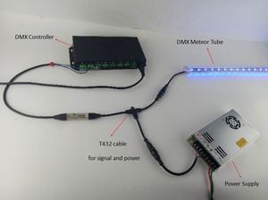 Ống Led 3d Sao Băng Điều Khiển Âm Thanh DMX - Product Image 5