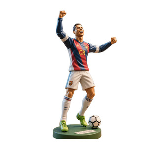 Pvc Hars Voetbal Sterren Op Maat Gemaakte Fabriek Vinyl Cartoon Figuur Actie Figuur Nieuw Model Verzamelbaar Speelgoed Anime Oem Actiefiguren - Product Image 3