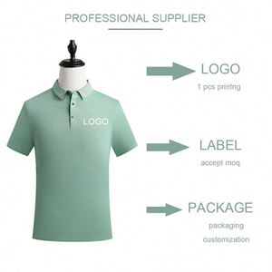 T-shirt Polo Unisexe Personnalisé avec Logo d'Entreprise, Fournisseur en Gros, Cadeaux Promotionnels pour Hommes - Product Image 4