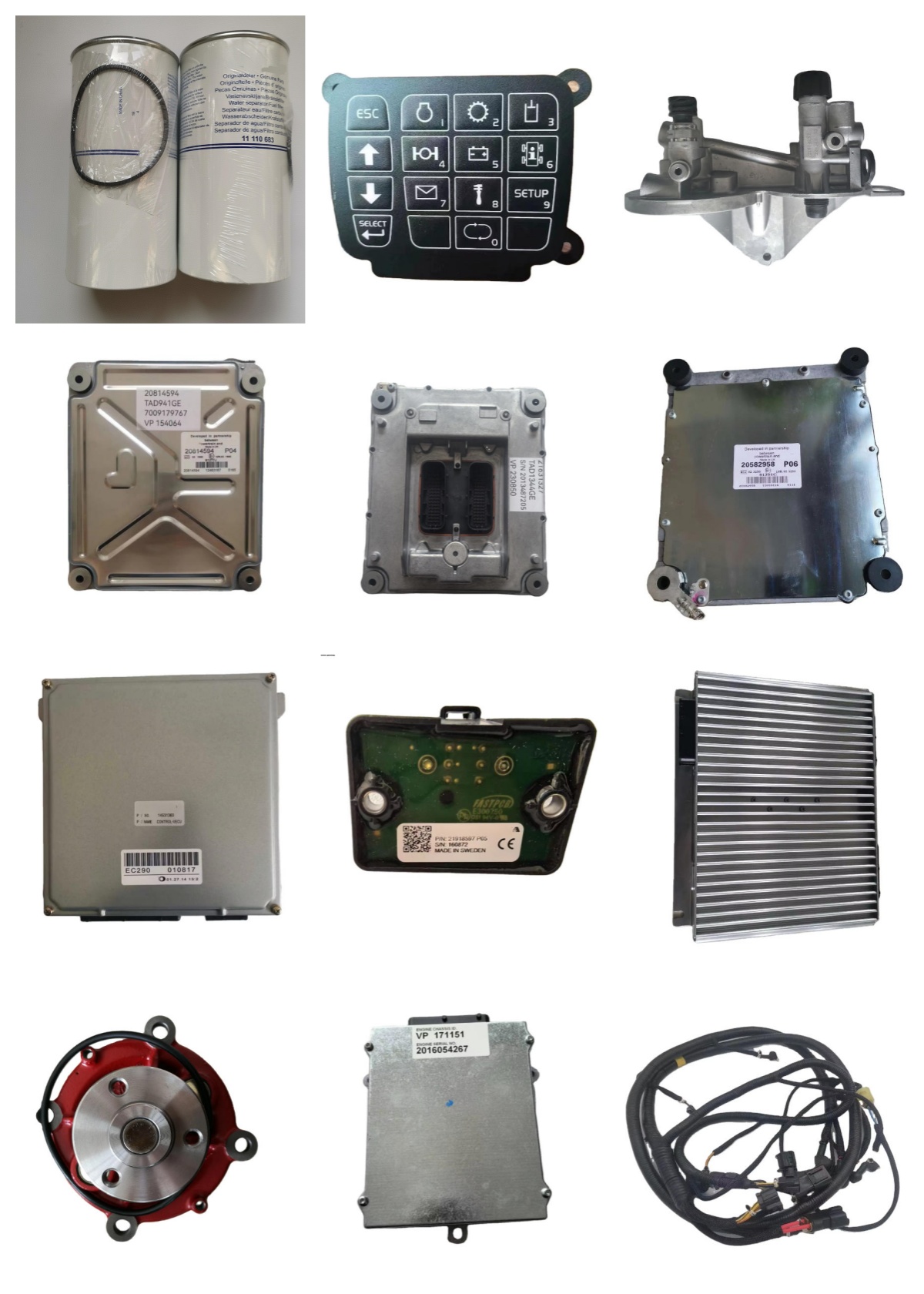 M5.3S Engine Isuzu AG-6HK1XASA-11 Controller for Hitachi ZL350LC