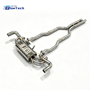 ระบบท่อไอเสียแคทแบ็ก Valvetronic สแตนเลส 304 สำหรับ Aston Martin DB11 4.0T V8 5.2T V12 Twin Turbo พร้อมรีโมทคอนโทรล - Product Image 1