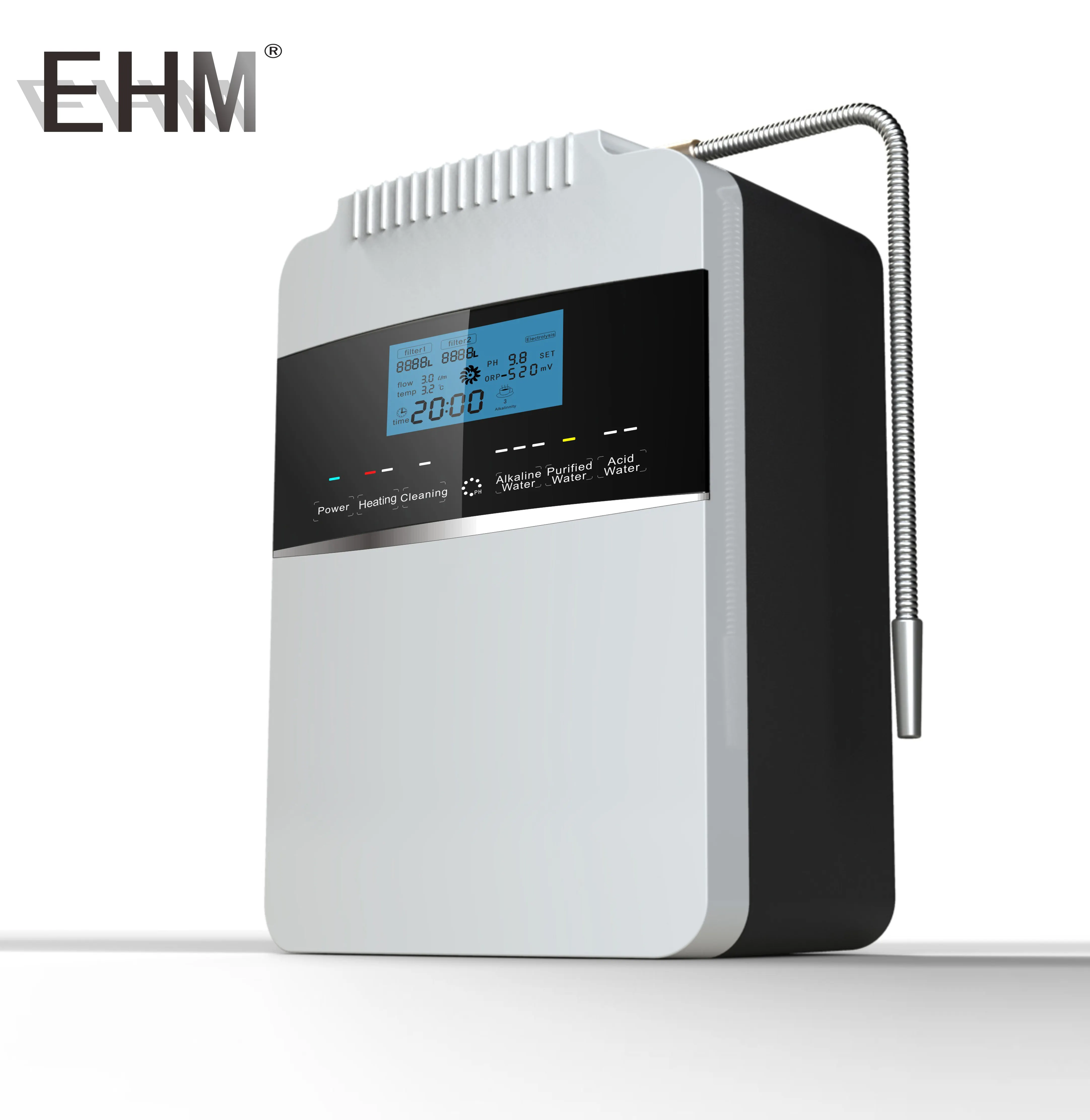 EHM System Alkalischer Ionisator Kangen Wasser maschine