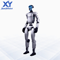 Robots Humanoides Educativos XUANYE con IA, Componentes Centrales PLC, Material Compuesto, Potencia de 5kW, Pueden Desarrollarse