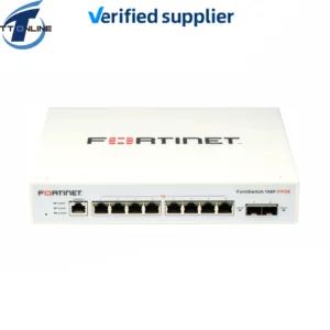 مفتاح Fortinet من 8 x FortiGate مع منافذ RJ45 الأصلية الجديدة