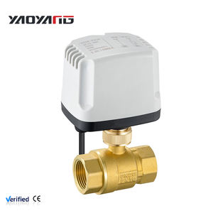 Valvola a Sfera Elettrica in Ottone Impermeabile IP65 da 2 Pollici, Tipo a 2 Fili Normalmente Chiusa, AC220V/DC12-24V, Sostituzione Valvola Solenoide - Product Image 1