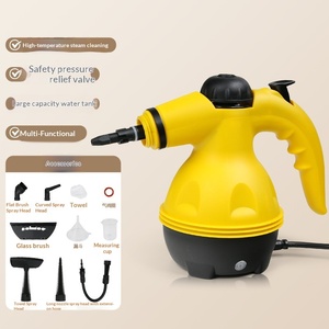 Limpiador <span class=keywords><strong>a</strong></span> <span class=keywords><strong>Vapor</strong></span> Portátil Multifuncional para Cocina y Hogar, con Capacidad de Tanque de Agua de 301ml-500ml, Alimentado por Corriente Alterna y de Alta Temperatura - Product Image 5