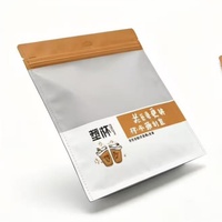 Sacs en plastique à fond plat avec fermeture éclair et impression en gravure pour l'emballage de produits de consommation ou de nécessités quotidiennes, avec logo personnalisé