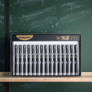 Pluma Estilográfica <span class=keywords><strong>de</strong></span> Metal <span class=keywords><strong>de</strong></span> Alta Calidad con Caja <span class=keywords><strong>de</strong></span> Regalo, Caligrafía, Punta <span class=keywords><strong>de</strong></span> Iridio Curvada para la Escuela y Aficiones, Regalo para Amigos y Maestros - Product Image 1