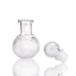 <span class=keywords><strong>Botella</strong></span> <span class=keywords><strong>de</strong></span> Vidrio Grabado para Vino Tinto o <span class=keywords><strong>Whisky</strong></span>, Botellas <span class=keywords><strong>de</strong></span> Licor <span class=keywords><strong>de</strong></span> Alta Calidad <span class=keywords><strong>de</strong></span> 250 ml, Transparentes con Tapón Hermético - Product Image 5