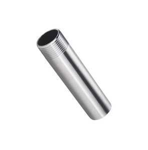 Trung Quốc Nhà Sản Xuất Đánh Bóng Thép Không Gỉ 201 304 316 Duy Nhất Nam Chủ Đề <span class=keywords><strong>End</strong></span> Dài Nửa Ống Phù Hợp Mở Rộng Núm Vú - Product Image 4