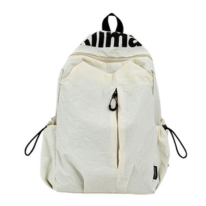 Mochila para estudiantes Alim de 18 pulgadas, ligera, resistente al agua, de gran capacidad, unisex, para viajes al aire libre en la escuela secundaria - Product Image 5