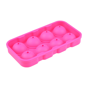 Eco Friendly Large Round Silicone Ice Cube Tray Easy Release Flexible Whiskey Ice Ball <b>Maker</b> Homemade Ice <b>Cream</b> Tool - Product Image 1