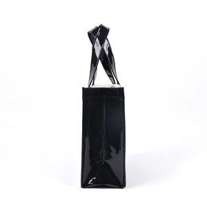 Borsa a Tracolla in PU Lucido Personalizzabile con Manici, Shopper Riutilizzabile per Donne - Product Image 4