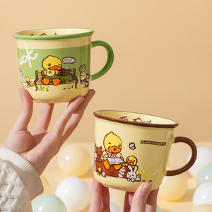 แก้วเซรามิค B.Duck 380 มล. พร้อมหูจับ ลายการ์ตูน สำหรับใช้ในบ้านและออฟฟิศ - Product Image 4